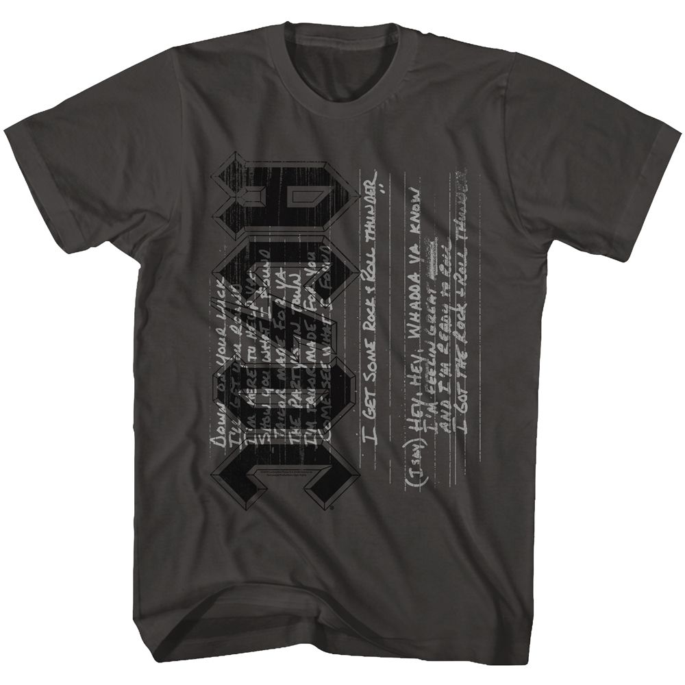 AC/DC Eye-Catching T-Shirt, Rock & Roll Thunder Tour
