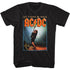Black AC/DC t-shirt featuring the band&