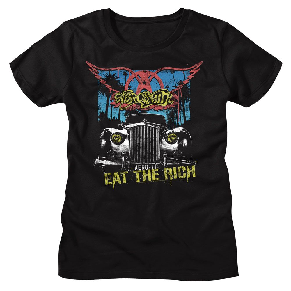 AEROSMITH T-Shirt, Eat The Rich Car
