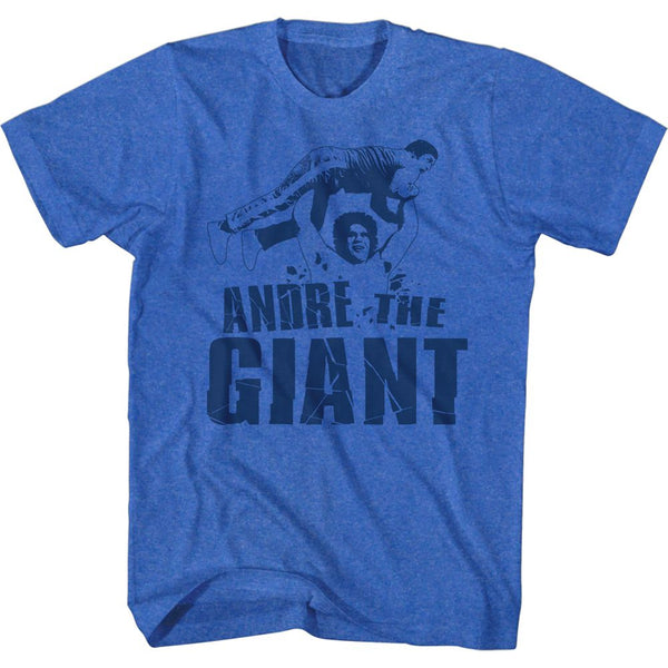 ANDRE THE GIANT Glorious T-Shirt, Andre Blue