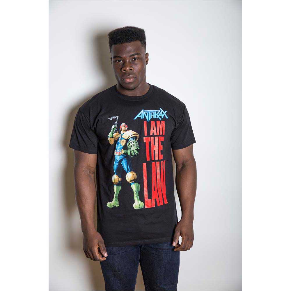 ANTHRAX Attractive T-Shirt, I Am The Law