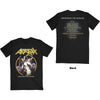 ANTHRAX Attractive T-Shirt, Spreading The Disease Track List