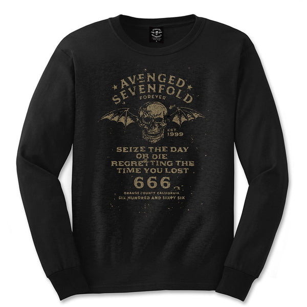 AVENGED SEVENFOLD Long Sleeve T-Shirt, Seize The Day
