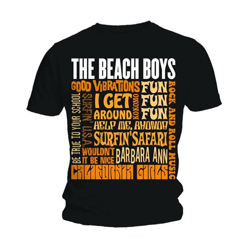 THE BEACH BOYS Attractive T-Shirt, Best Of Ss