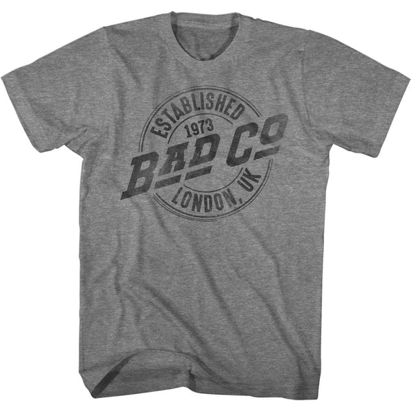 BAD COMPANY Eye-Catching T-Shirt, Faded Logo