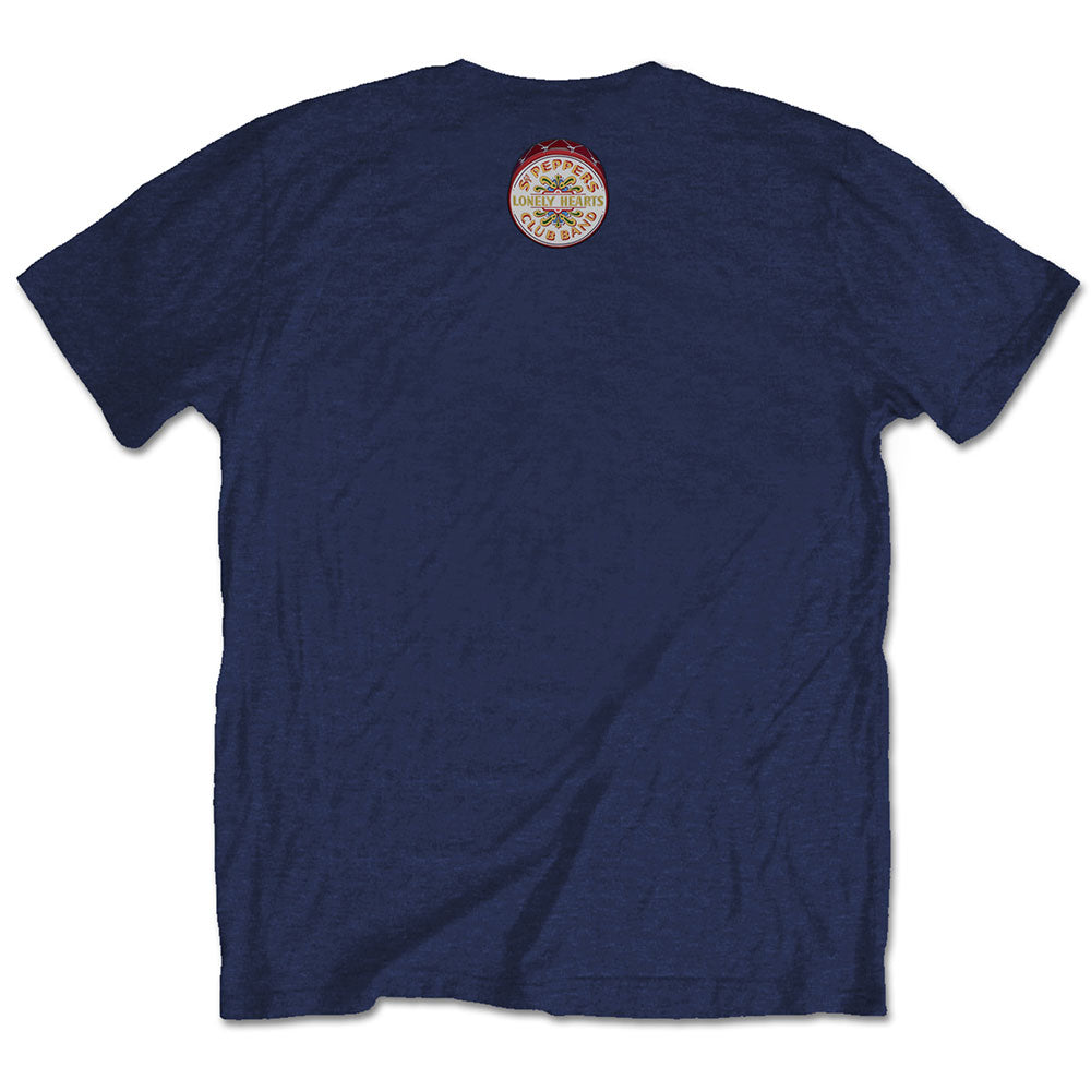 THE BEATLES Attractive T-Shirt, Sgt Pepper Blue