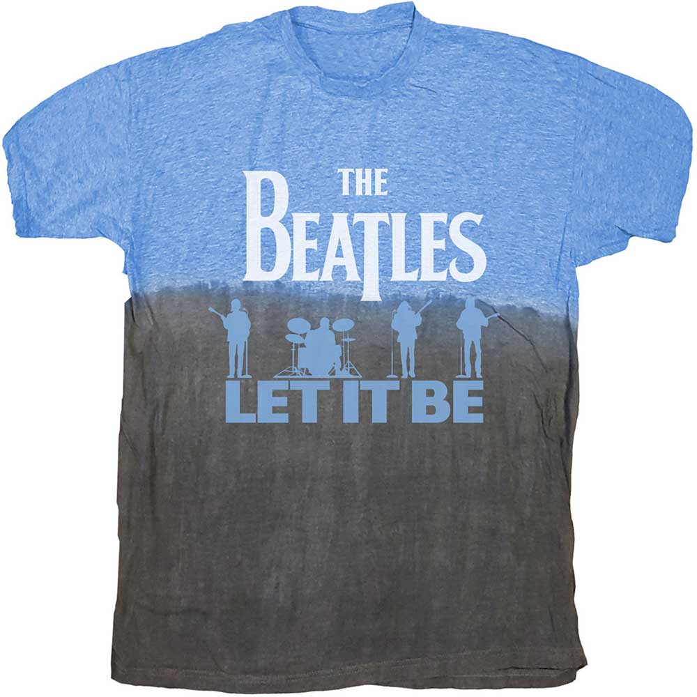 THE BEATLES Attractive T-Shirt, Let It Be Split