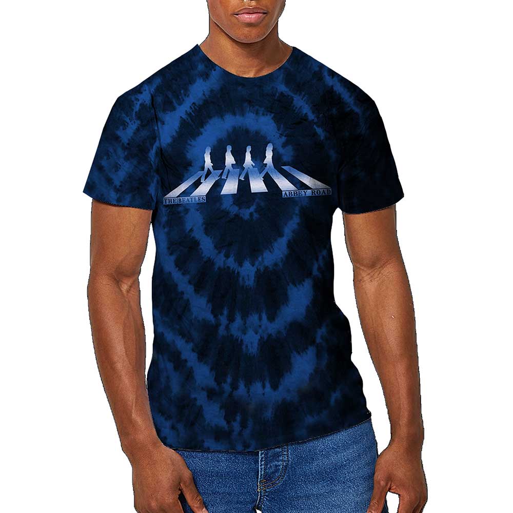 THE BEATLES Attractive T-Shirt, Abbey Road Crossing Gradient