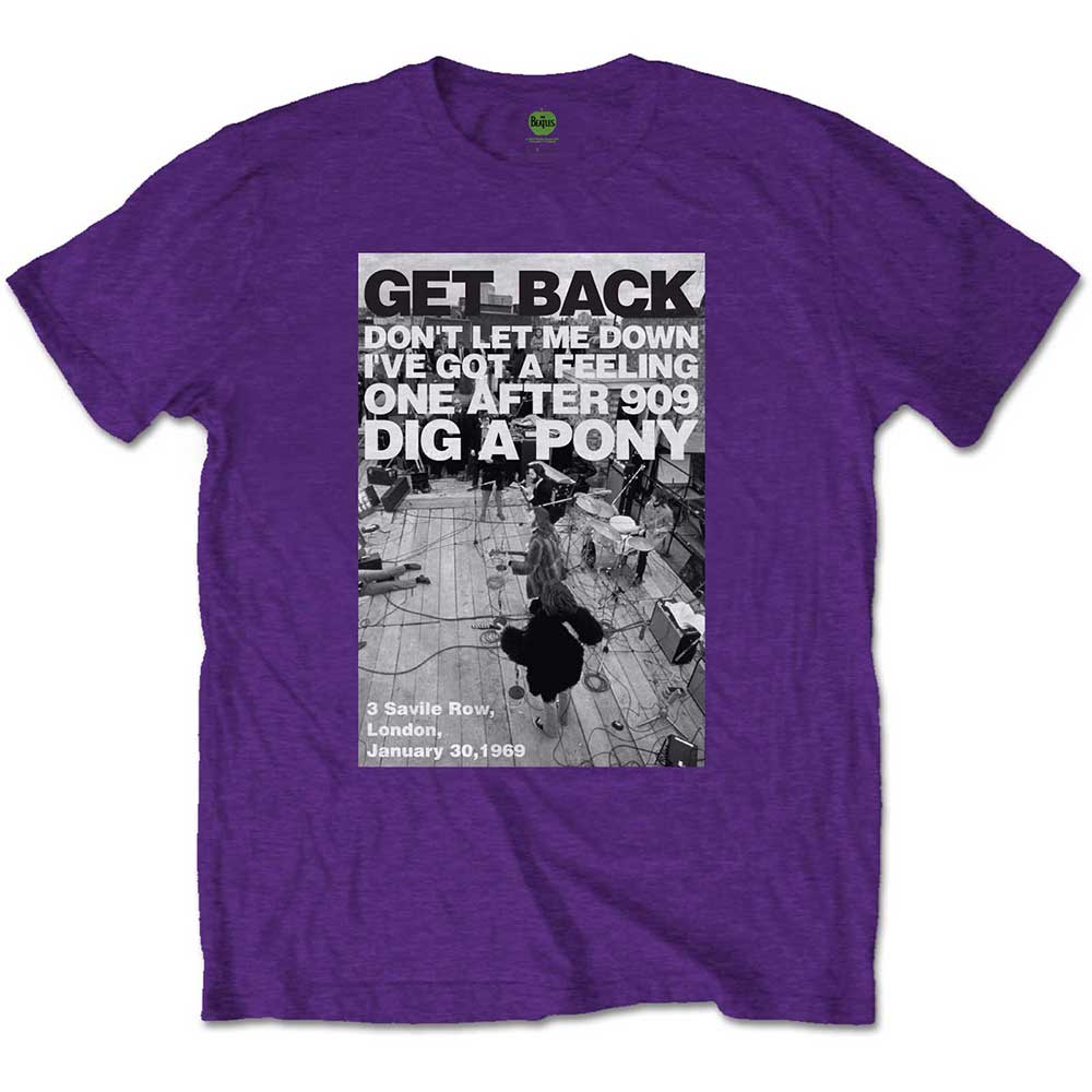 The Beatles Rooftop Shot T-Shirt