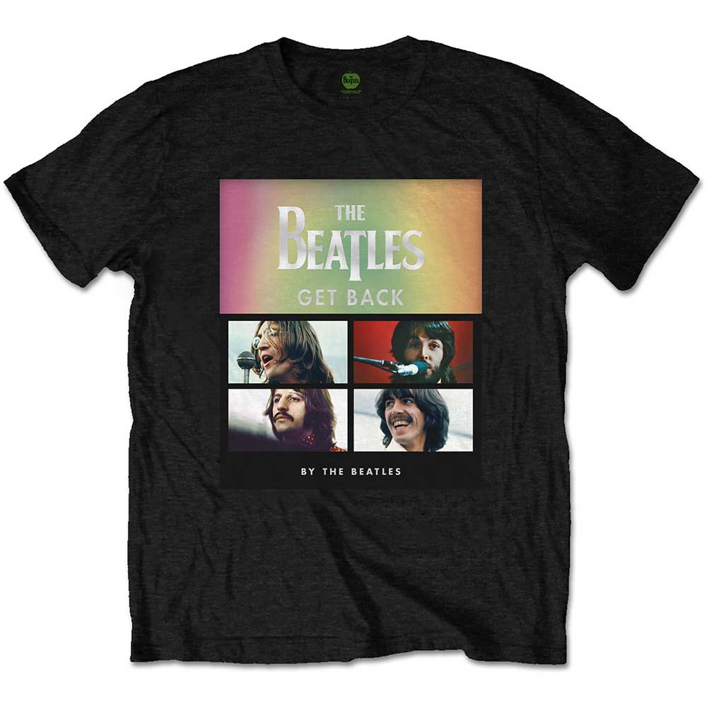 THE BEATLES Attractive T-Shirt, Album Faces Gradient
