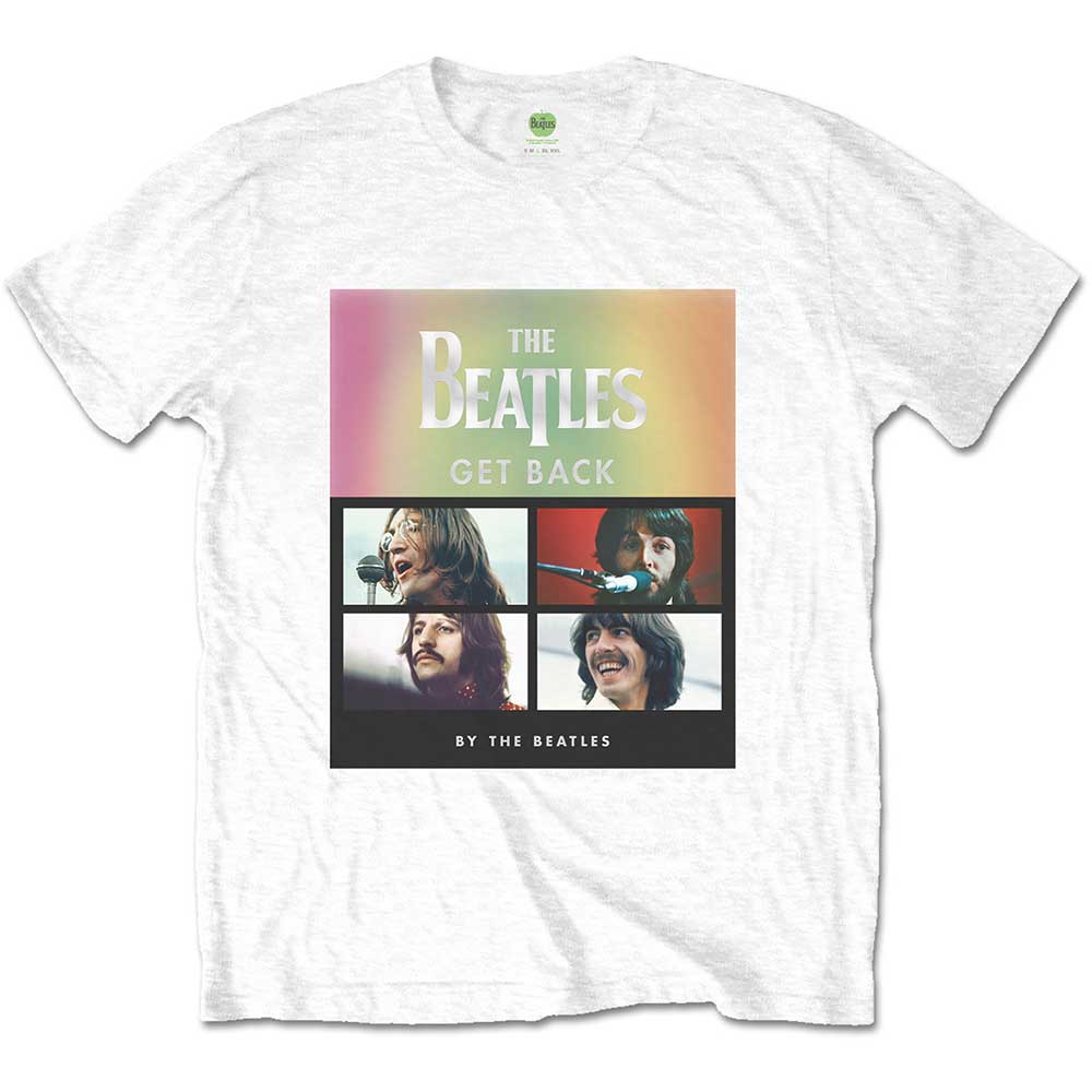 THE BEATLES Attractive T-Shirt, Album Faces Gradient