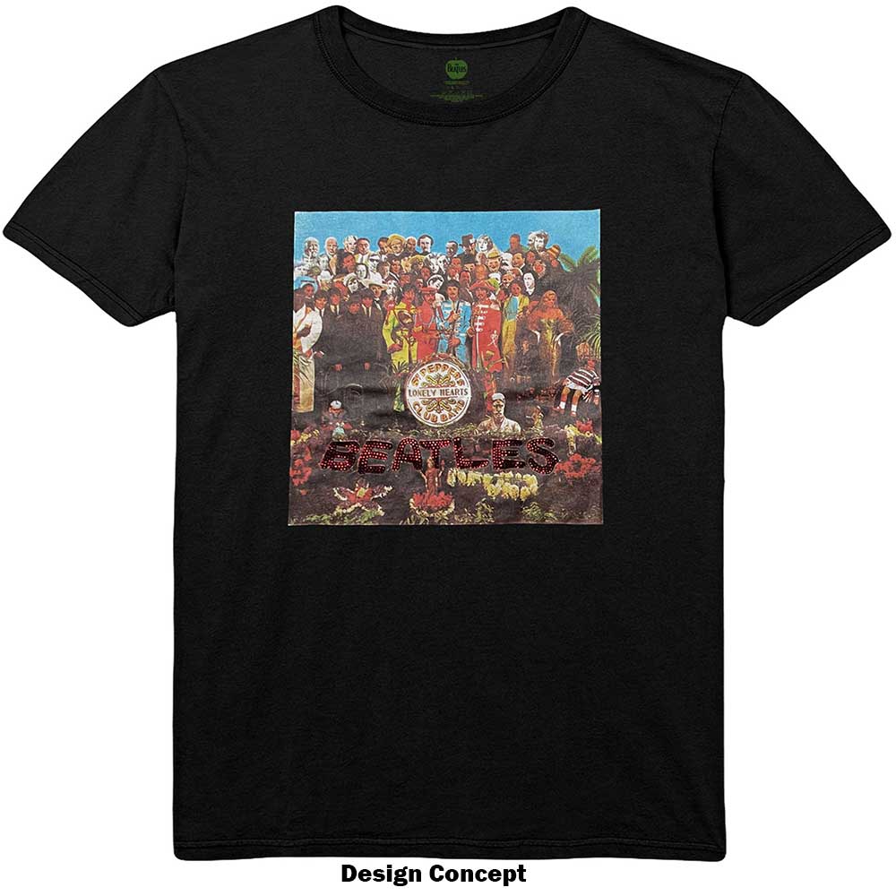 THE BEATLES Attractive T-Shirt, Sgt Pepper