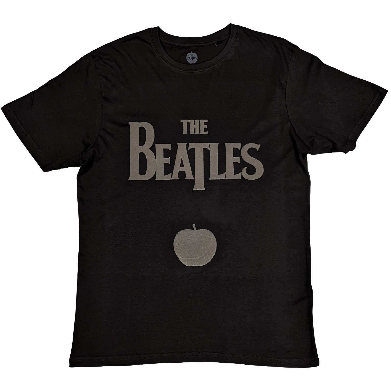THE BEATLES HI-Build T-Shirt, Logo & Apple