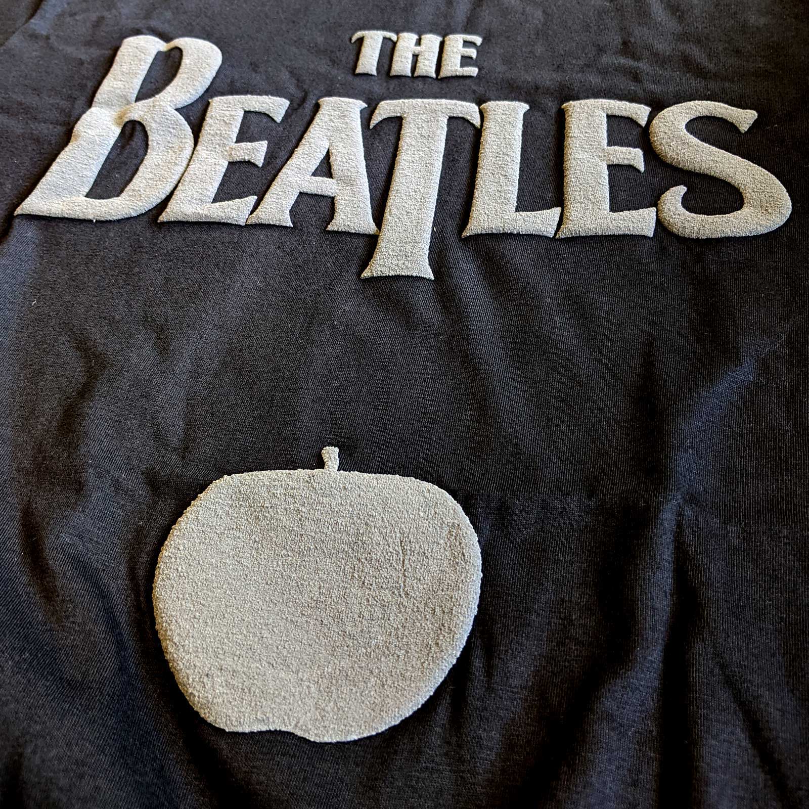 THE BEATLES HI-Build T-Shirt, Logo & Apple