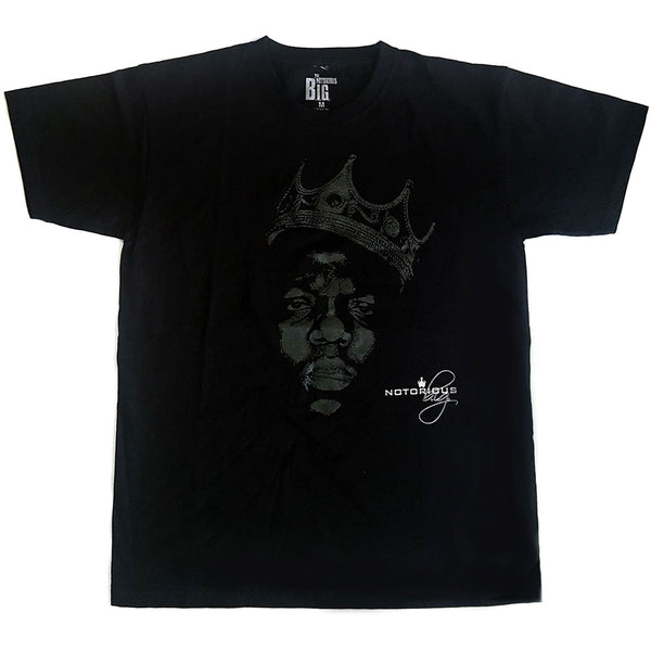 THE NOTORIOUS B.I.G. Attractive T-Shirt, Green Crown