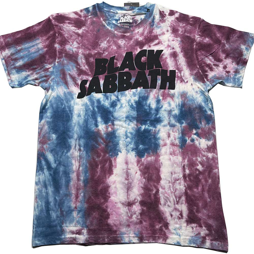 BLACK SABBATH Wavy Logo T-Shirt