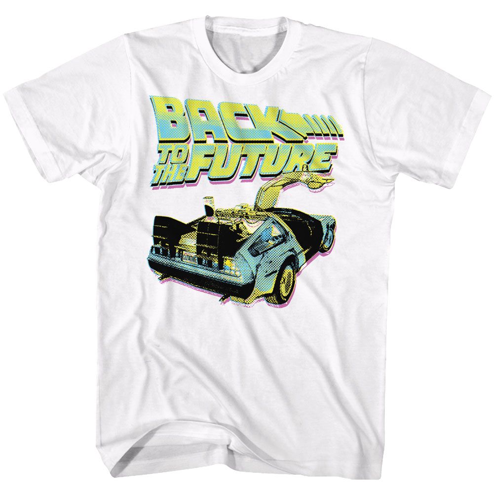 Back To The Future Btf Neon T-Shirt