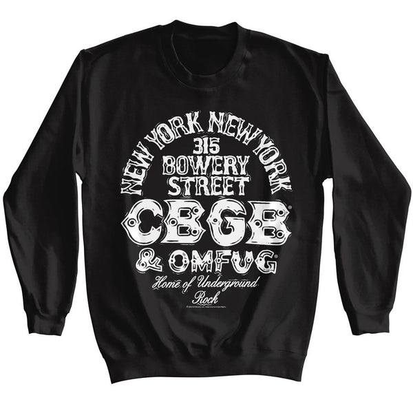 CBGB Premium Sweatshirt, Address