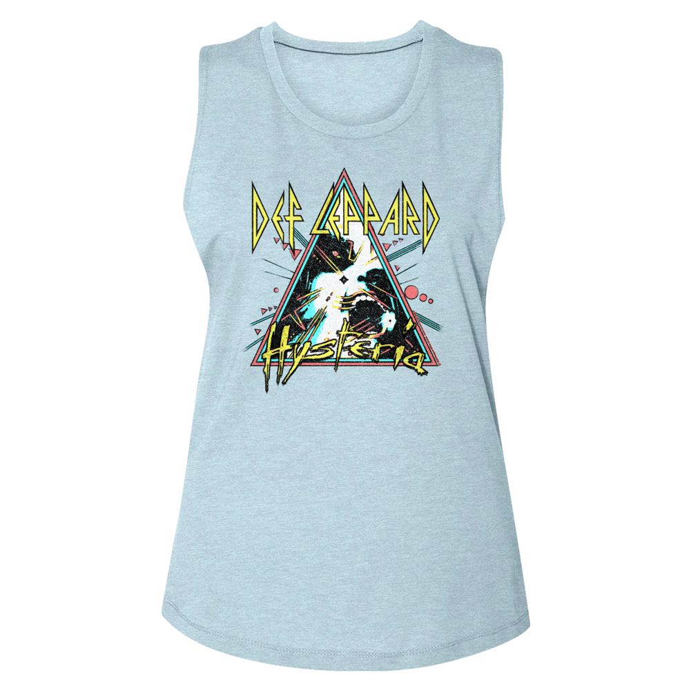 DEF LEPPARD Muscle Tank, Hysteria Coral