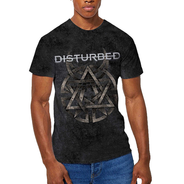 DISTURBED Attractive T-Shirt, Riveted