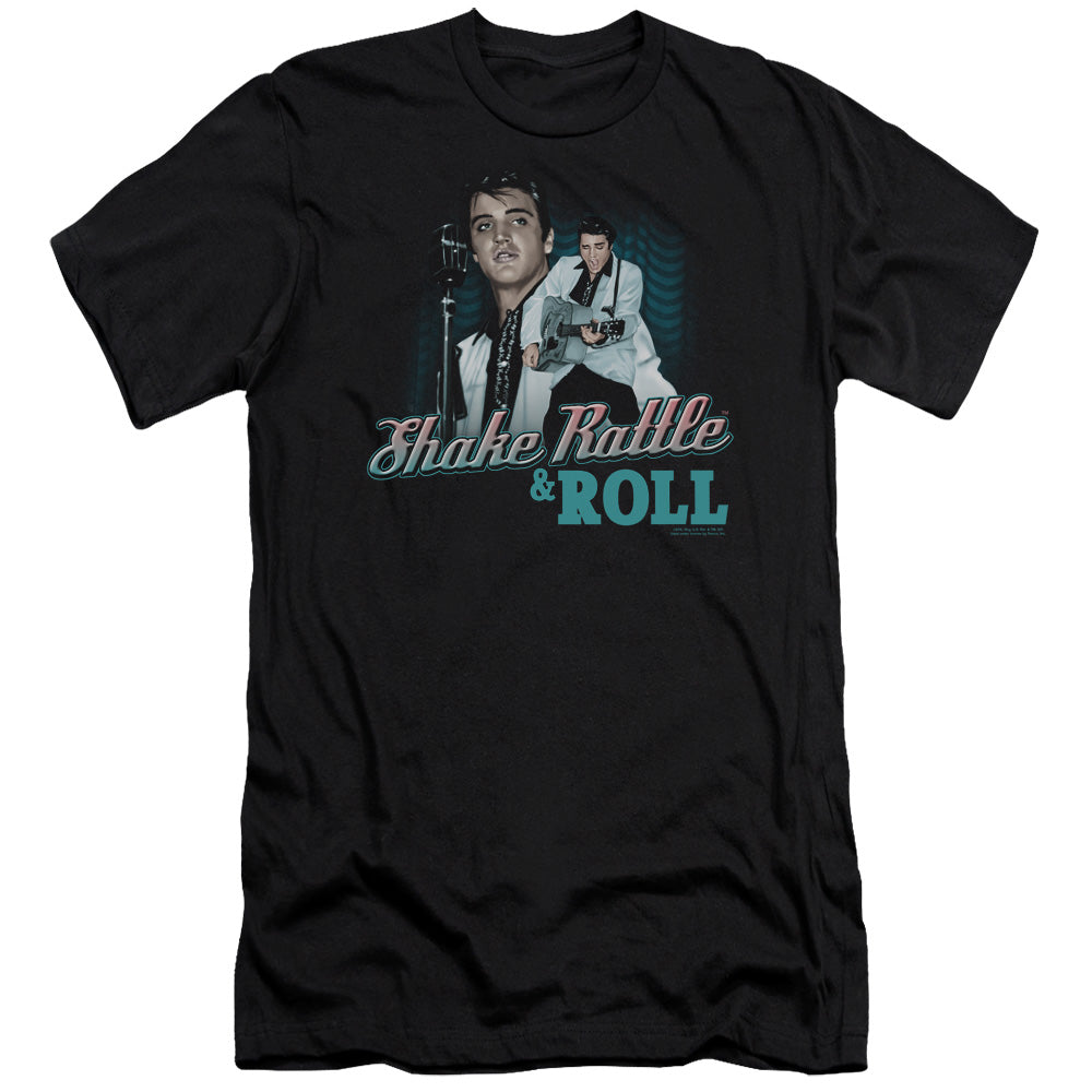 Premium ELVIS PRESLEY T-Shirt, Shake Rattle & Roll