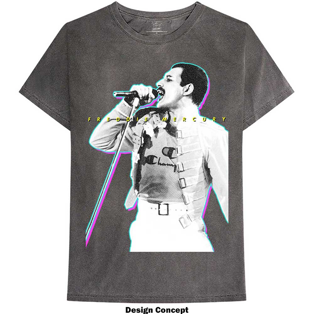 FREDDIE MERCURY Attractive T-Shirt, Glow