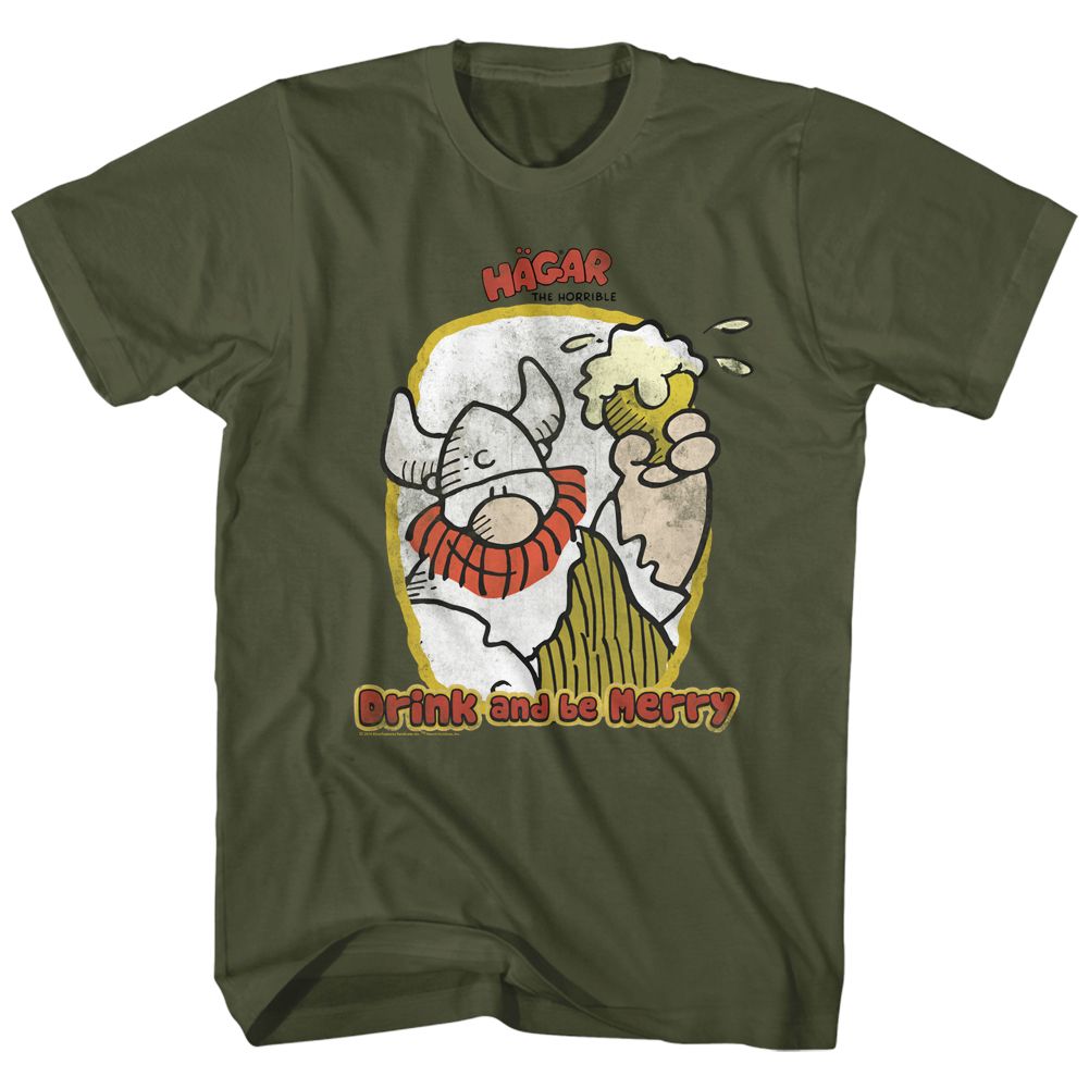 Hagar The Horrible Drink And Be Merry T-Shirt