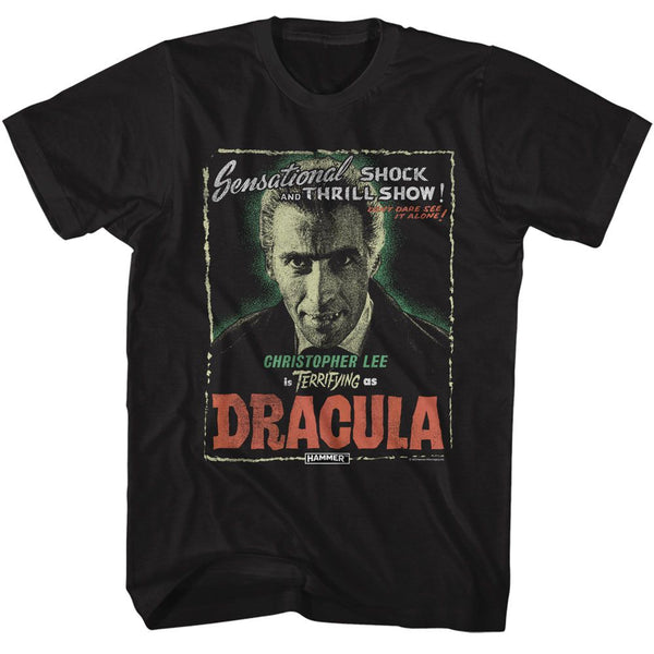 HAMMER HORROR T-Shirt, Lee As Dracula