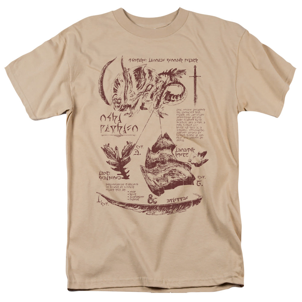 DUNGEONS & DRAGONS Heroic T-Shirt, Rush Monster Anatomy Chart