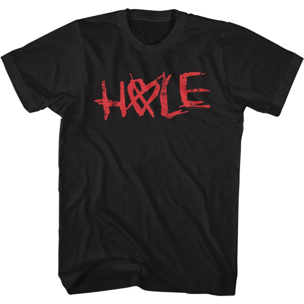 HOLE Eye-Catching T-Shirt, Heart Logo
