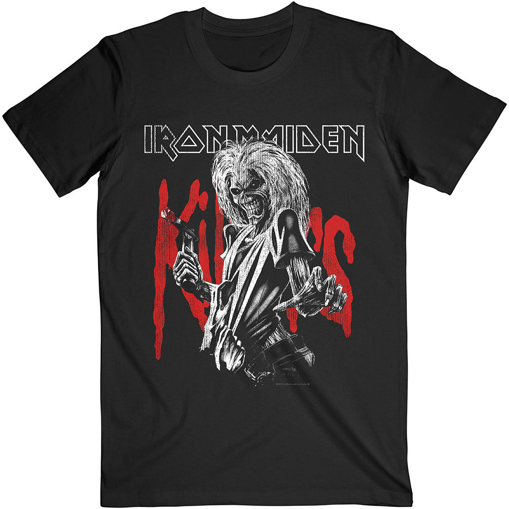 IRON MAIDEN Attractive T-Shirt, Killers Eddie Distress