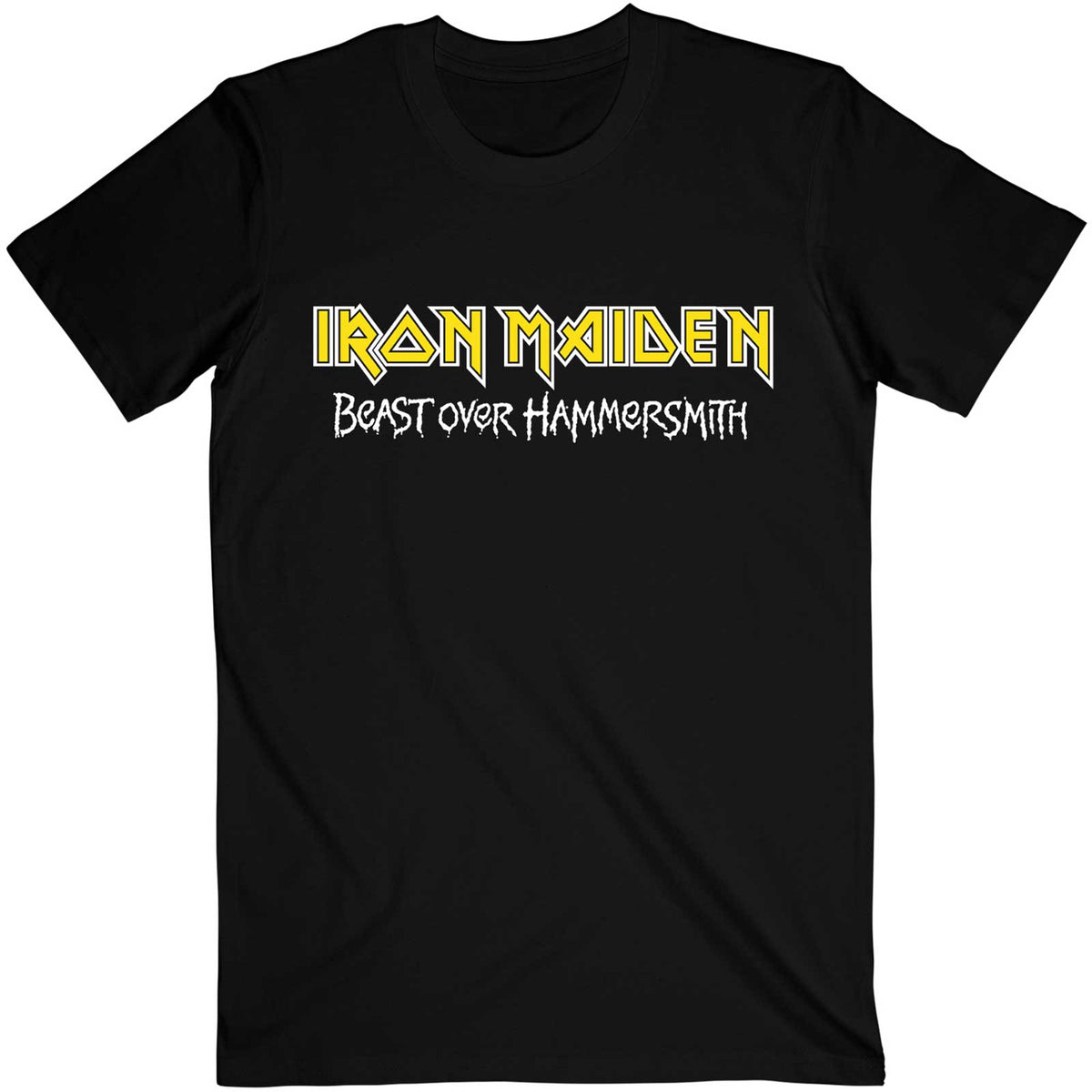 IRON MAIDEN Attractive T-Shirt, Beast Over Hammersmith Eddie & Devil