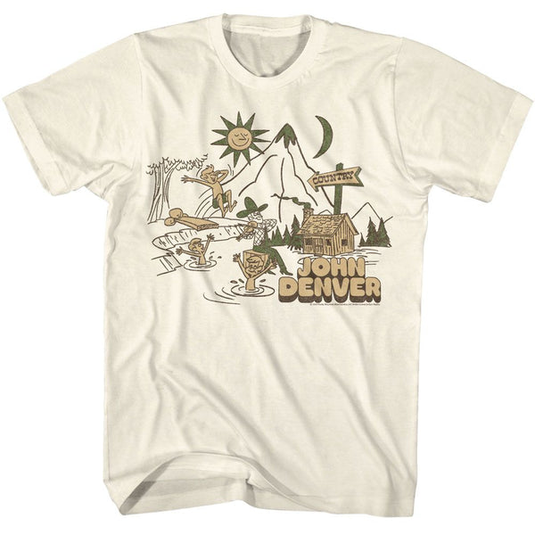 JOHN DENVER Eye-Catching T-Shirt, Country