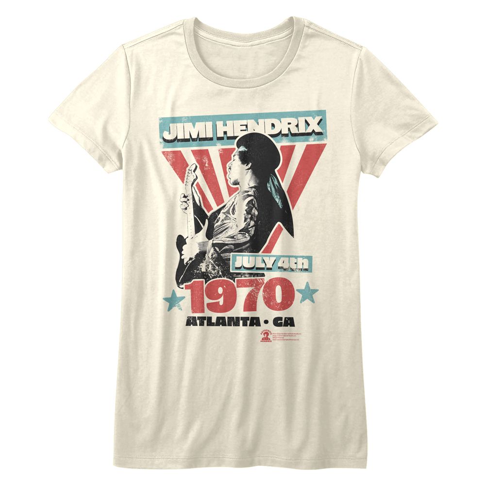 Jimi Hendrix Atlanta 1970 T-Shirt