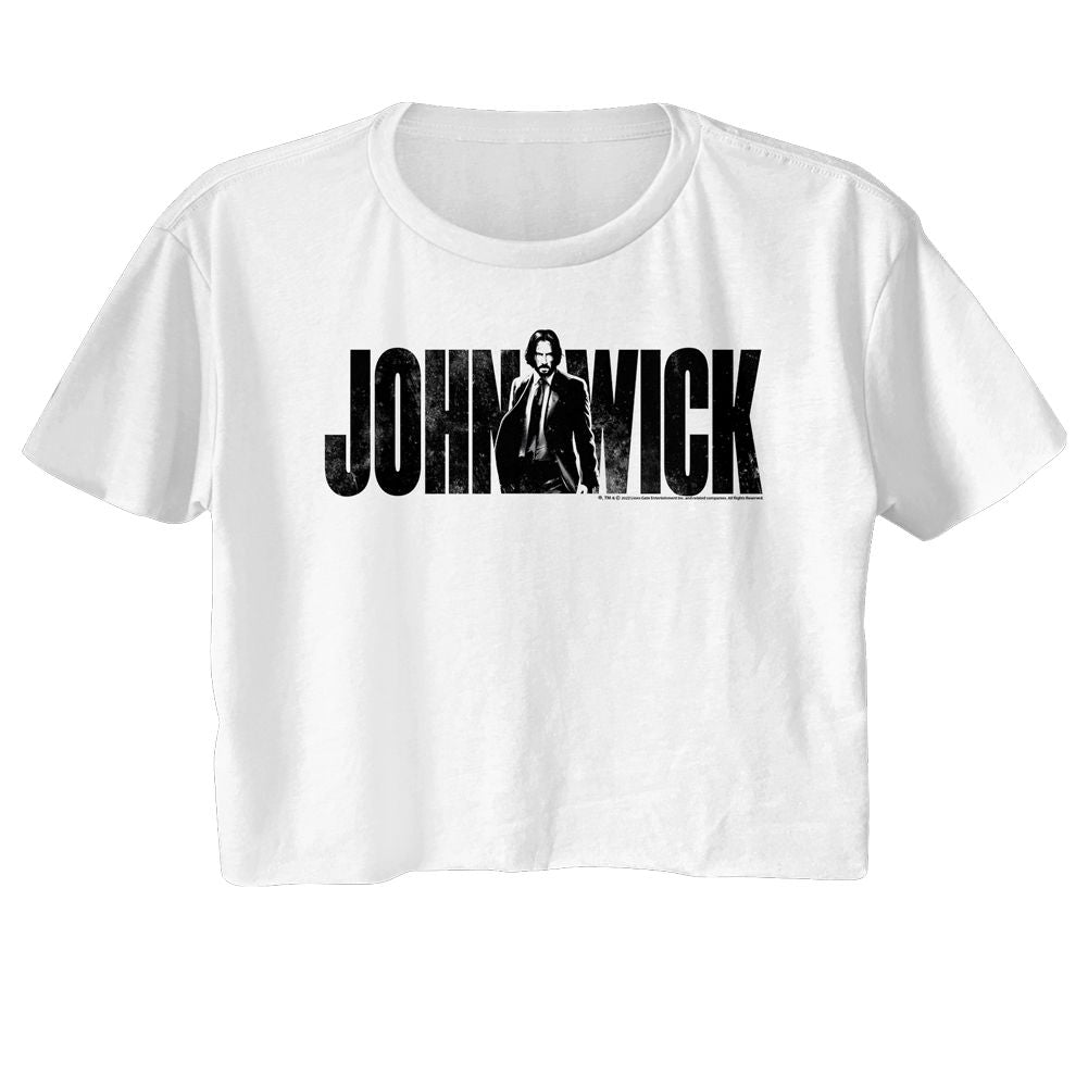 JOHN WICK Crop, With Name