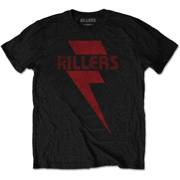 THE KILLERS Attractive T-Shirt, Red Bolt