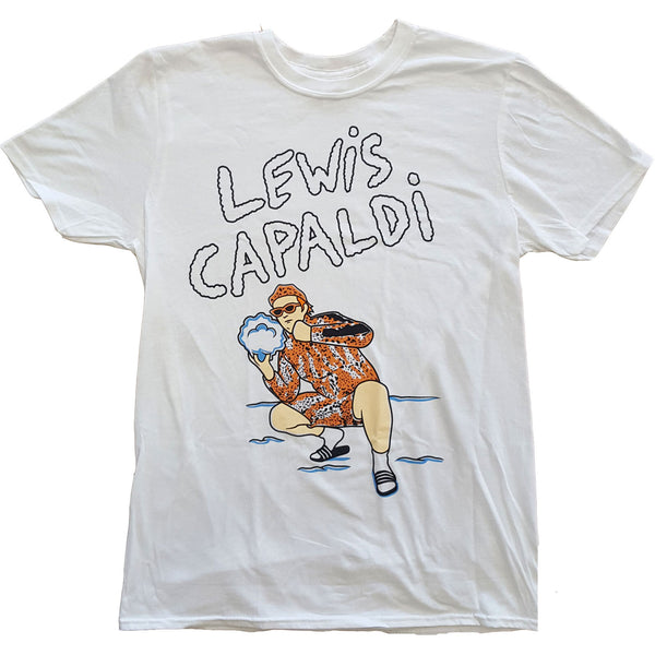 LEWIS CAPALDI Attractive T-Shirt, Snow Leopard