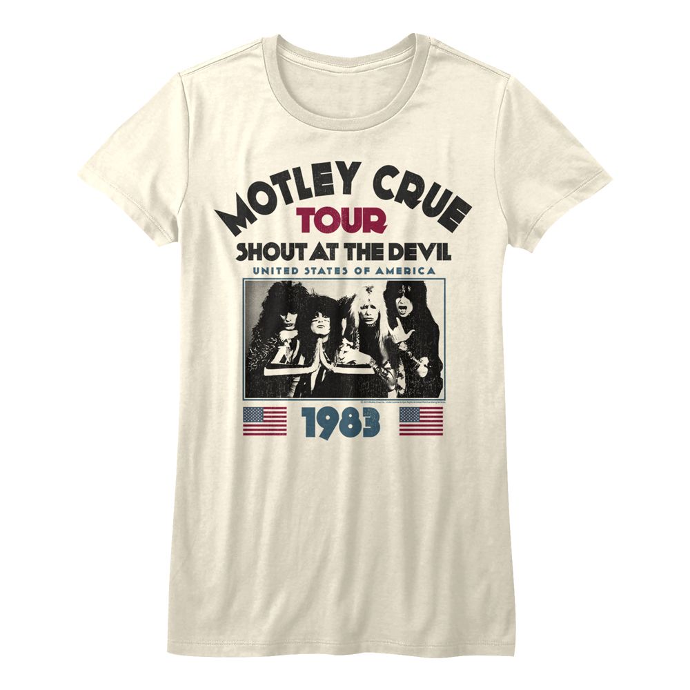 MOTLEY CRUE T-Shirt, US 1983 Tour
