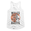 MILES DAVIS Racerback for Ladies, Miles Davis 1970 Circle