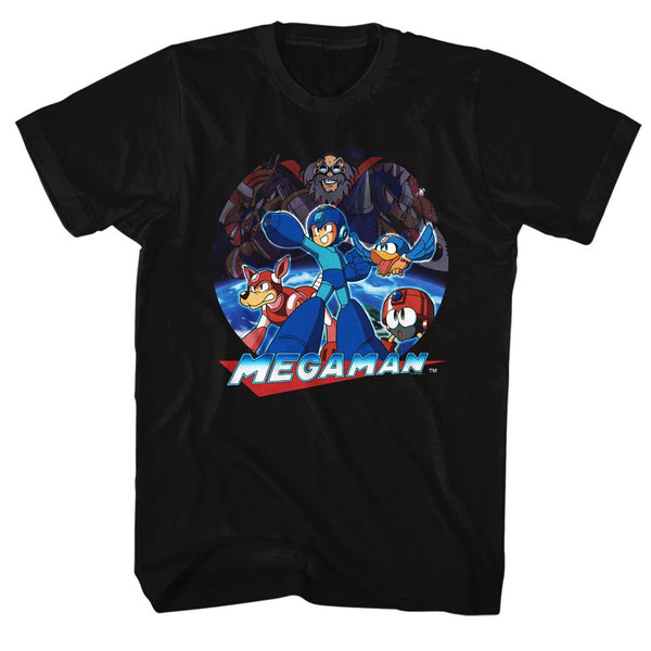 MEGA MAN Brave T-Shirt, Megaman Collage