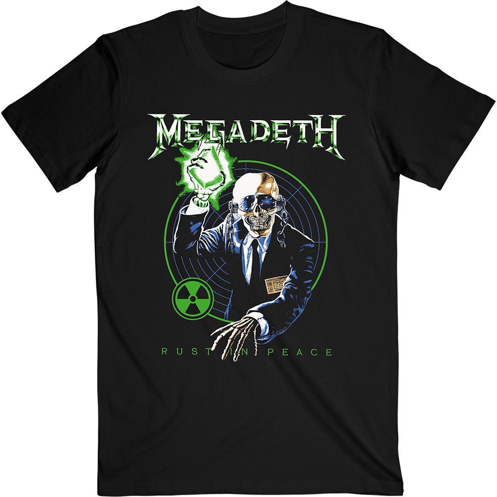 Megadeth Vic Target Rust In Peace Anniversary T-Shirt