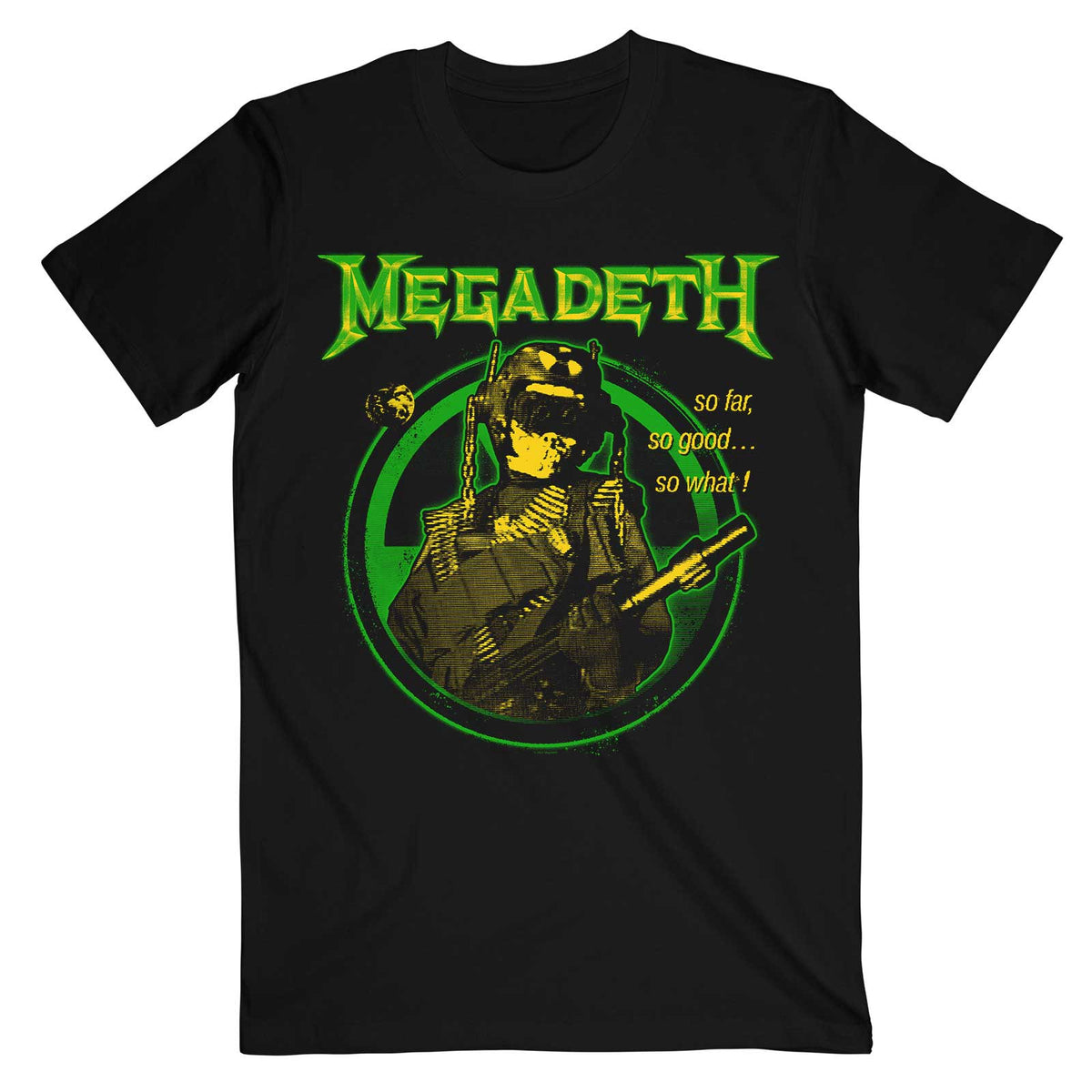 MEGADETH Attractive T-Shirt, Hi-Contrast