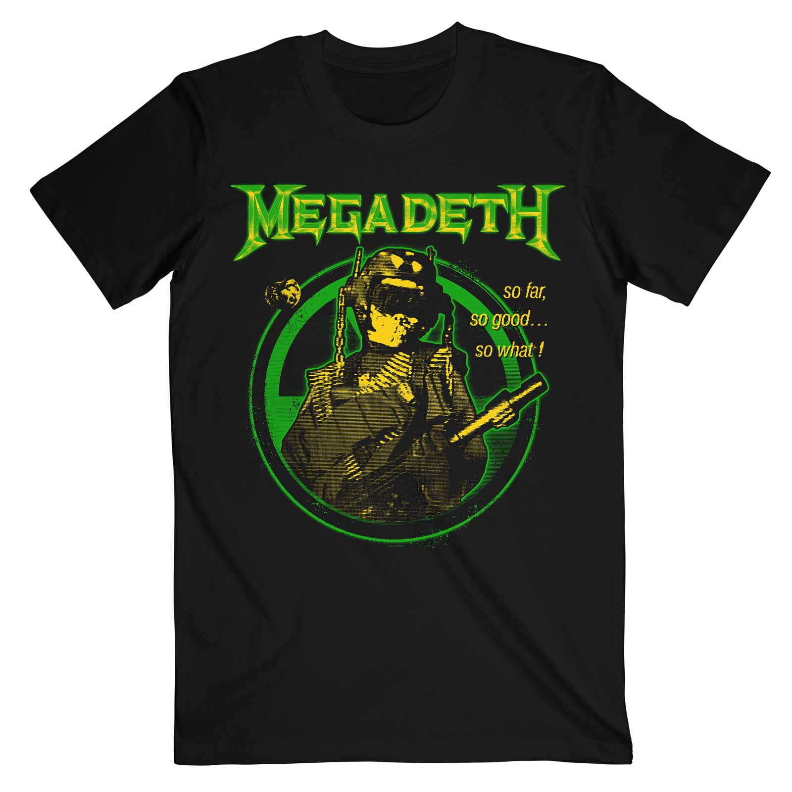 MEGADETH Attractive T-Shirt, Hi-Contrast