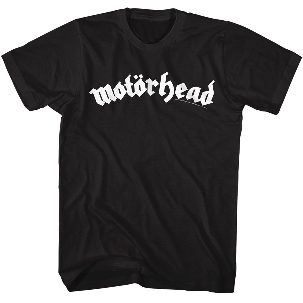 A black T-shirt featuring the white text &