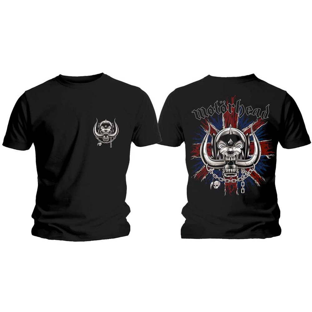 MOTORHEAD Attractive T-Shirt, British War Pig & Logo