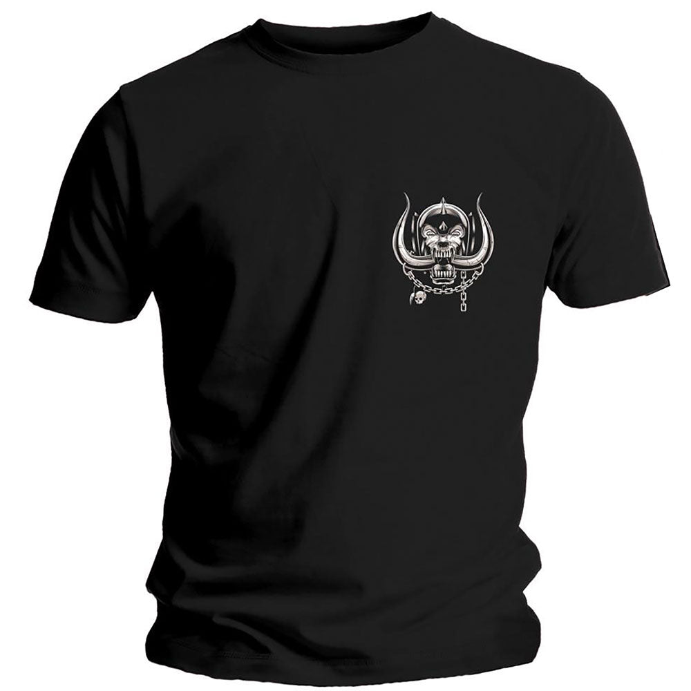 MOTORHEAD Attractive T-Shirt, Pocket Logo
