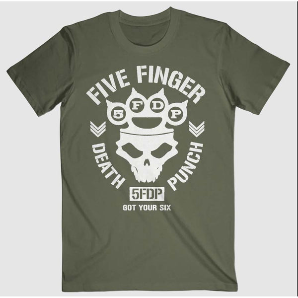 FIVE FINGER DEATH PUNCH Powerful T-Shirt, Knucklehead