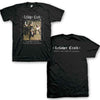 LEFTOVER CRACK Powerful T-Shirt, Black Metal