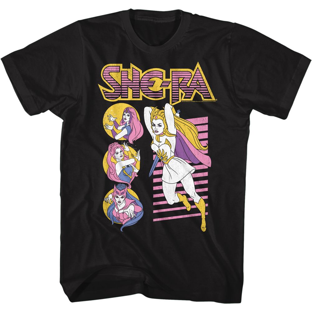 MASTERS OF THE UNIVERSE Famous T-Shirt, She Ra & Co