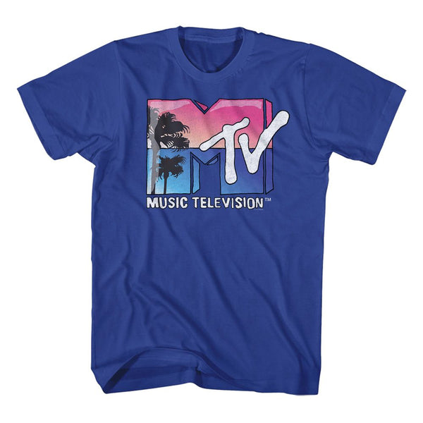 MTV Eye-Catching T-Shirt, Beach Logo